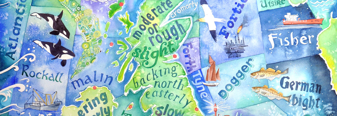 Shipping forecast painting wins award!