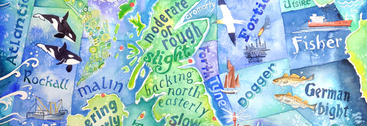 Shipping forecast painting wins award!