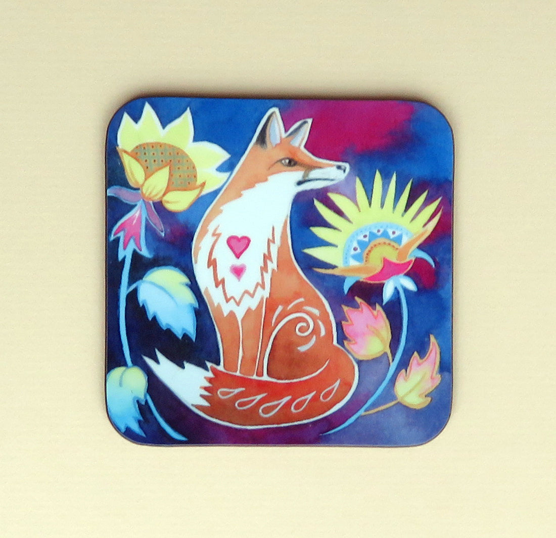 A fox was waiting coaster