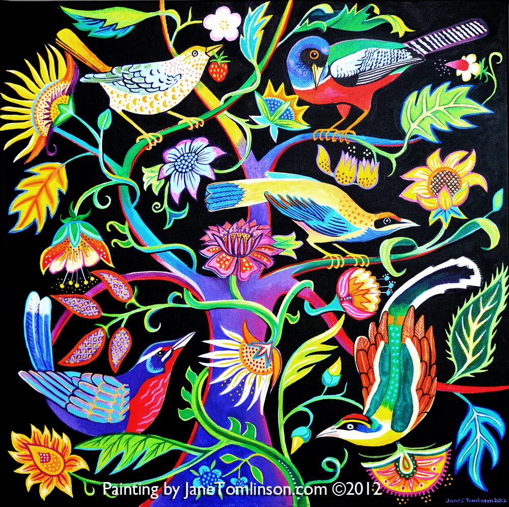 Birds greetings cards - choose from 11 designs
