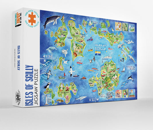Isles of Scilly jigsaw puzzle box