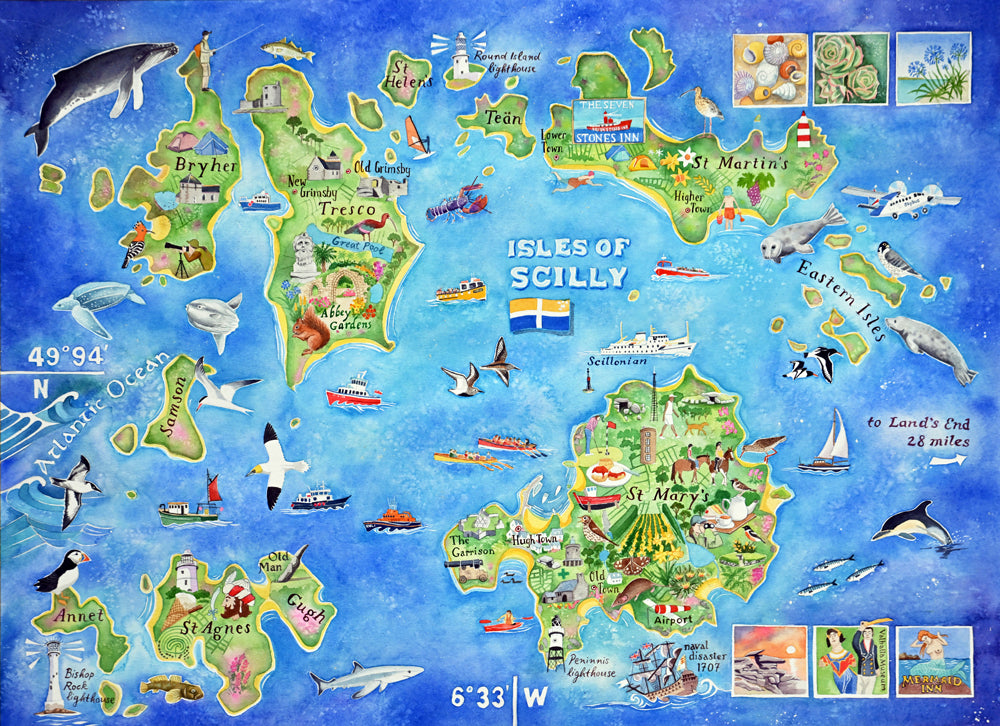 Isles of Scilly greetings cards