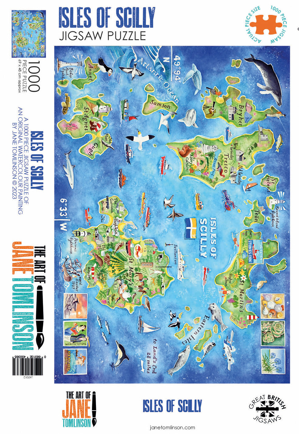 Scilly Isles jigsaw