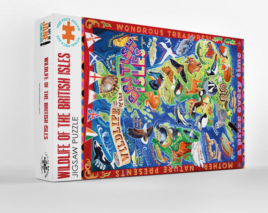 Wildlife of the British Isles jigsaw puzzle