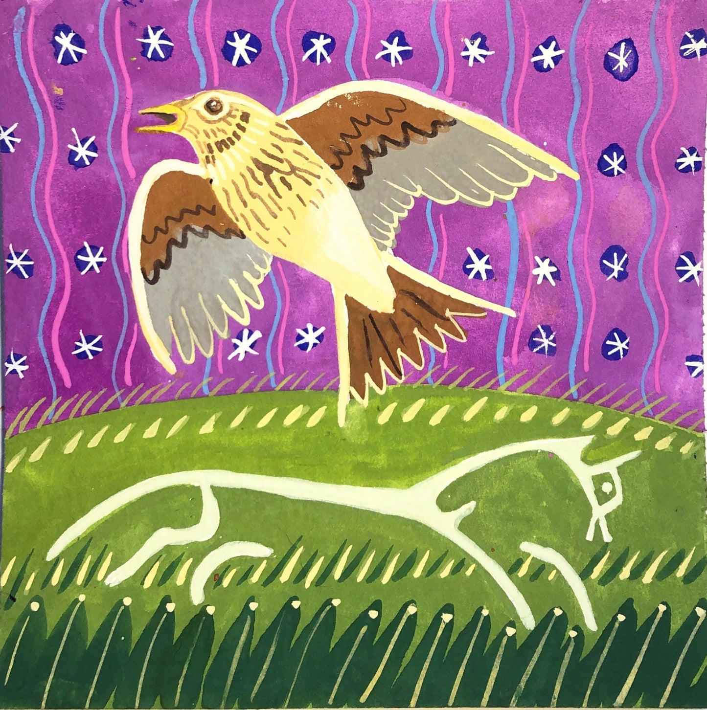 Skylark and White Horse