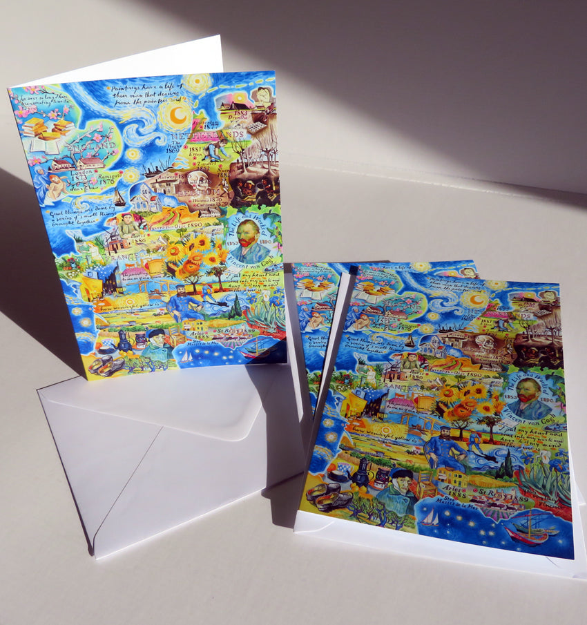 van gogh greeting cards