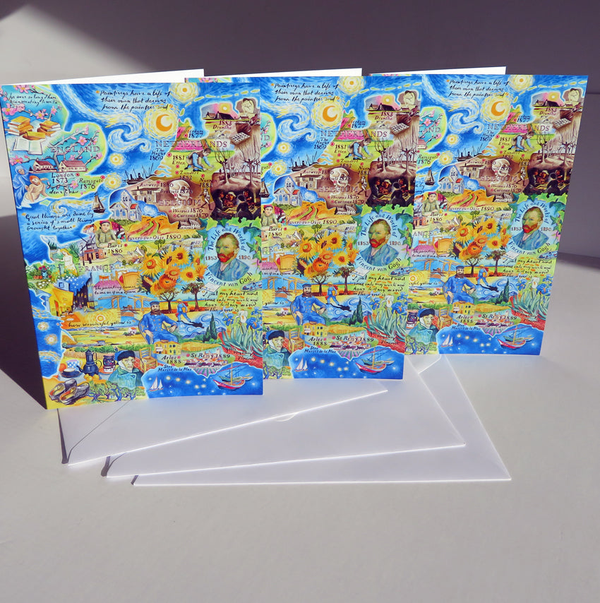 van gogh greeting cards