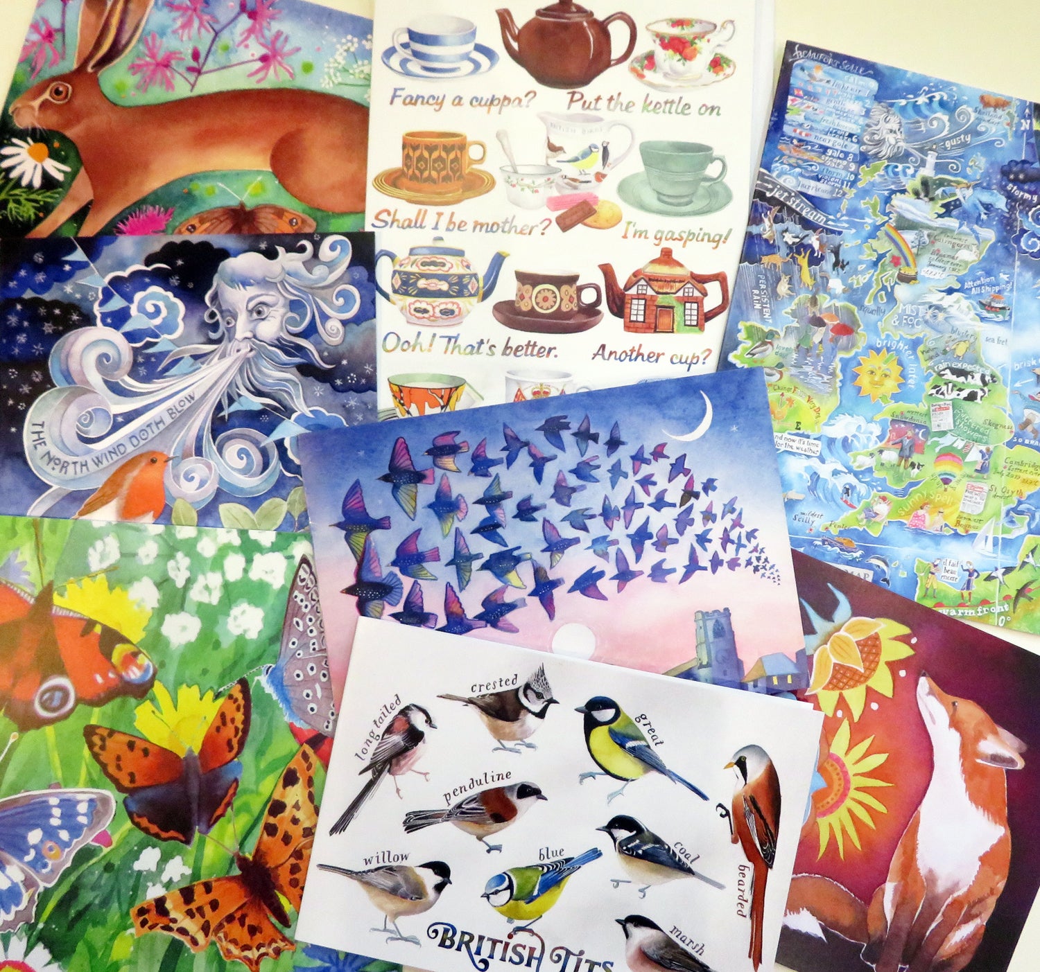 Greetings cards
