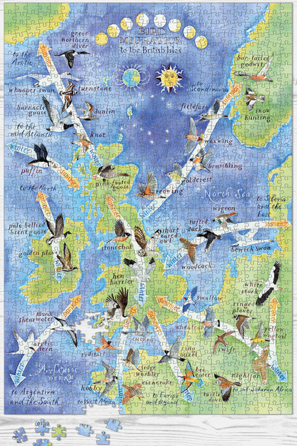 Bird Migration jigsaw puzzle