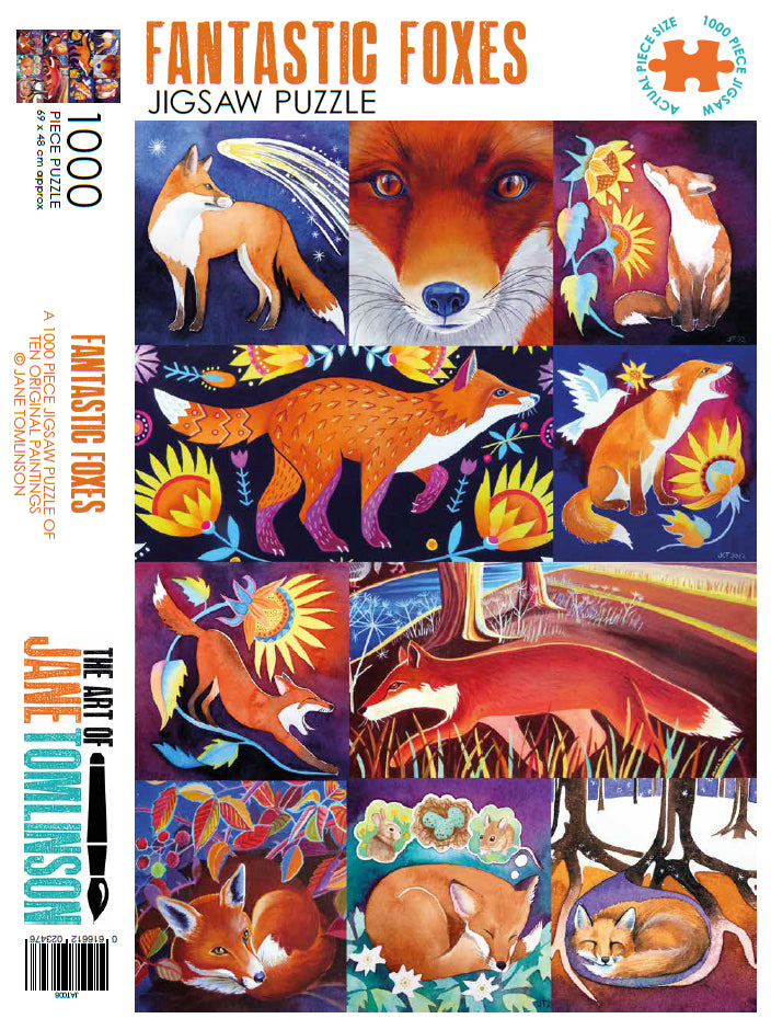 Fantastic Foxes jigsaw puzzle