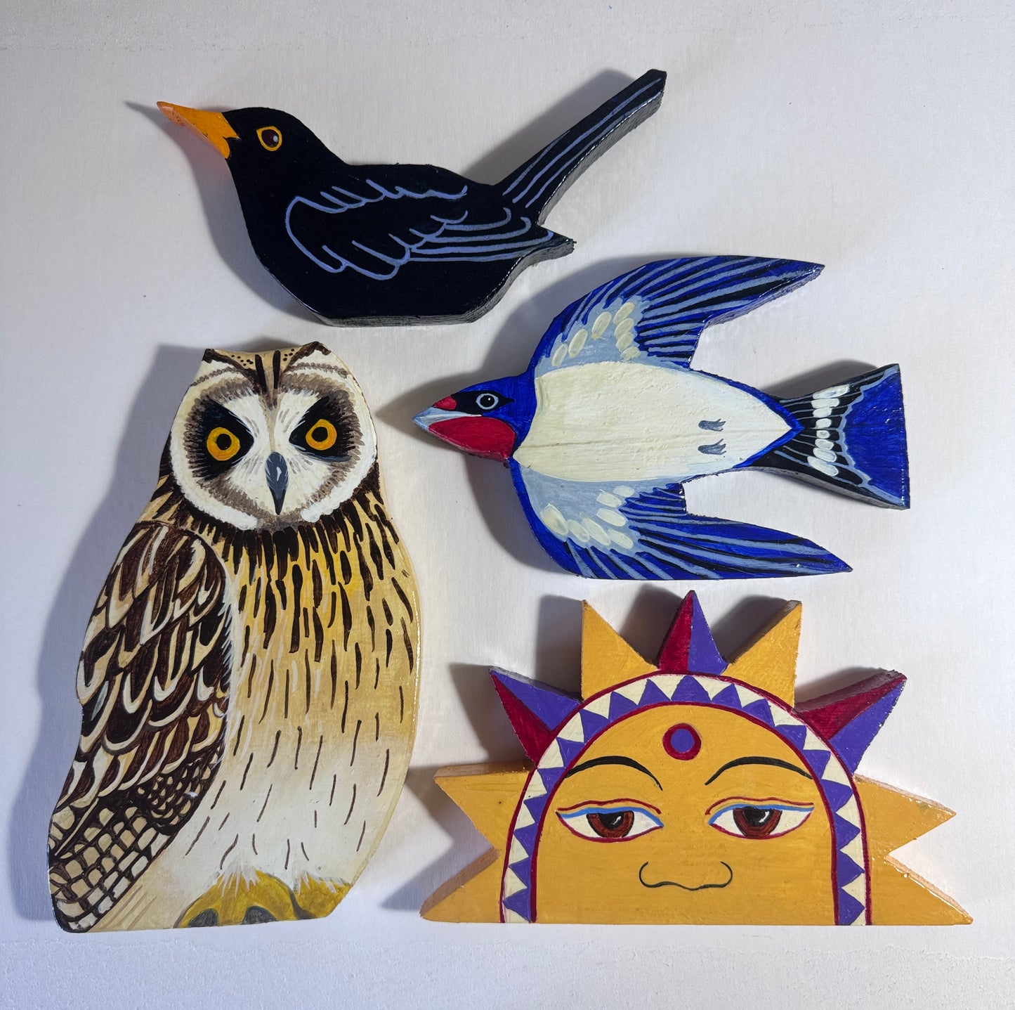Hand painted door toppers