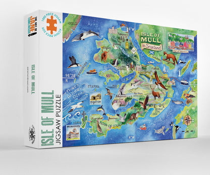 Isle of Mull jigsaw puzzle box