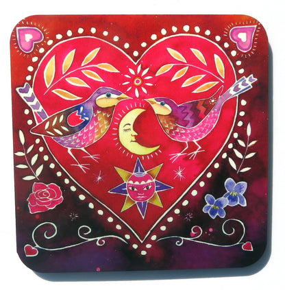 Love birds coaster