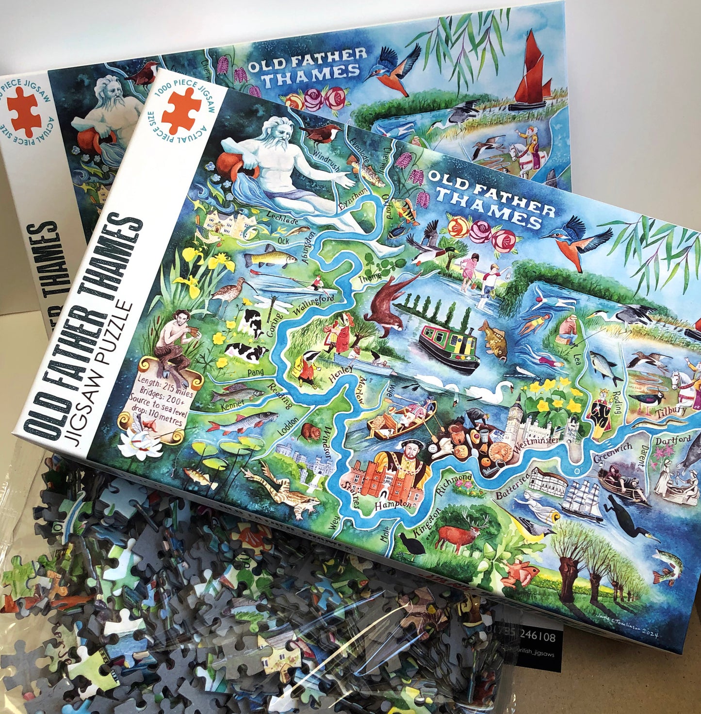 River Thames jigsaw puzzle 1000pieces