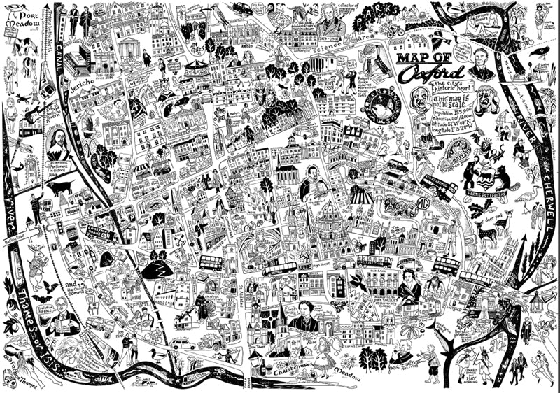Map of Oxford