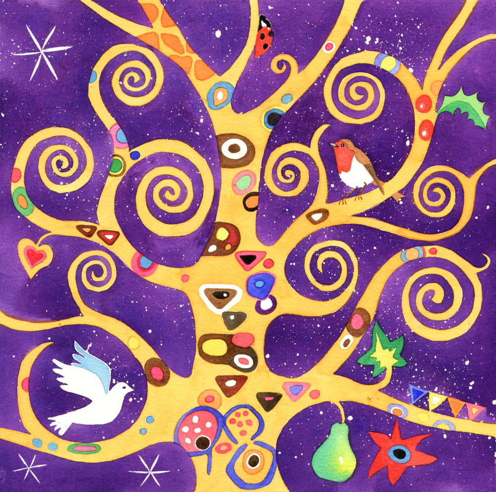 Winter greetings🎄🎁 a variety pack of EIGHT secular Christmas cards