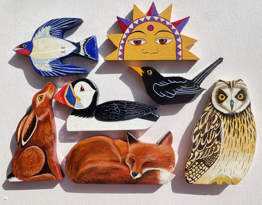 Hand painted door toppers