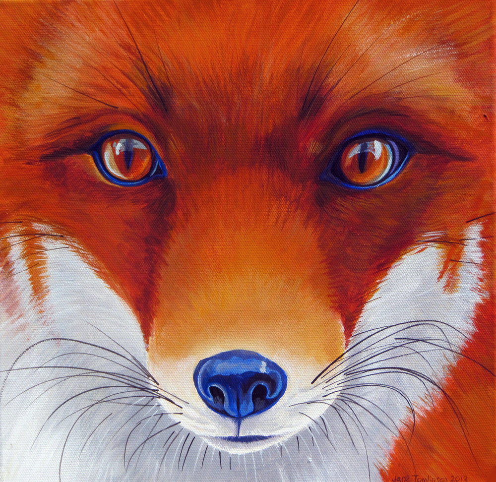 fox face painitng