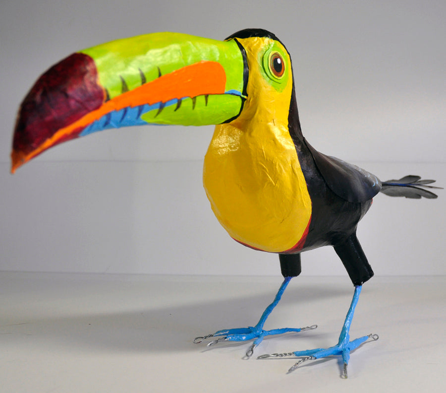 paper mache toucan