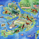 Map of Mull by Jane Tomlinson